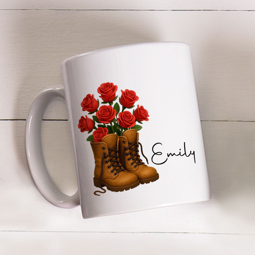 Friends Are Flowers That Never Fade 3 - Personalized Custom Coffee Mug