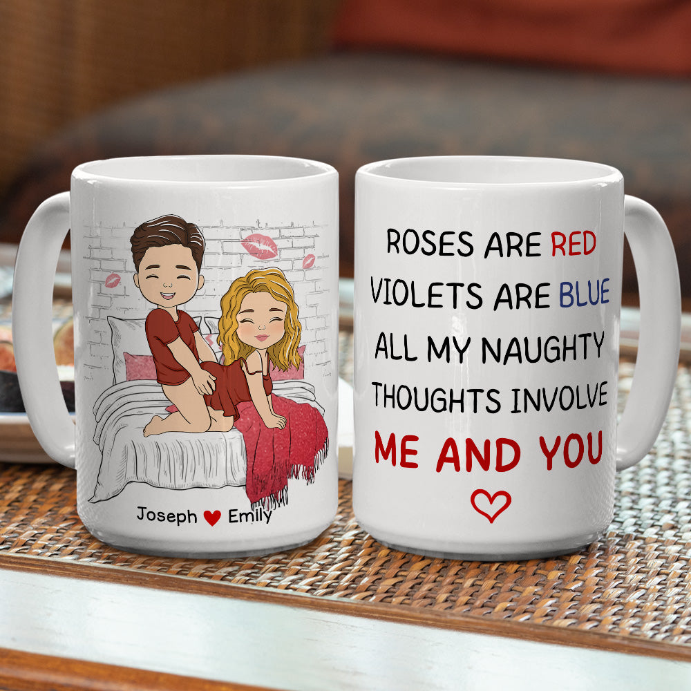 Involve Me And You - Personalized Custom Coffee Mug