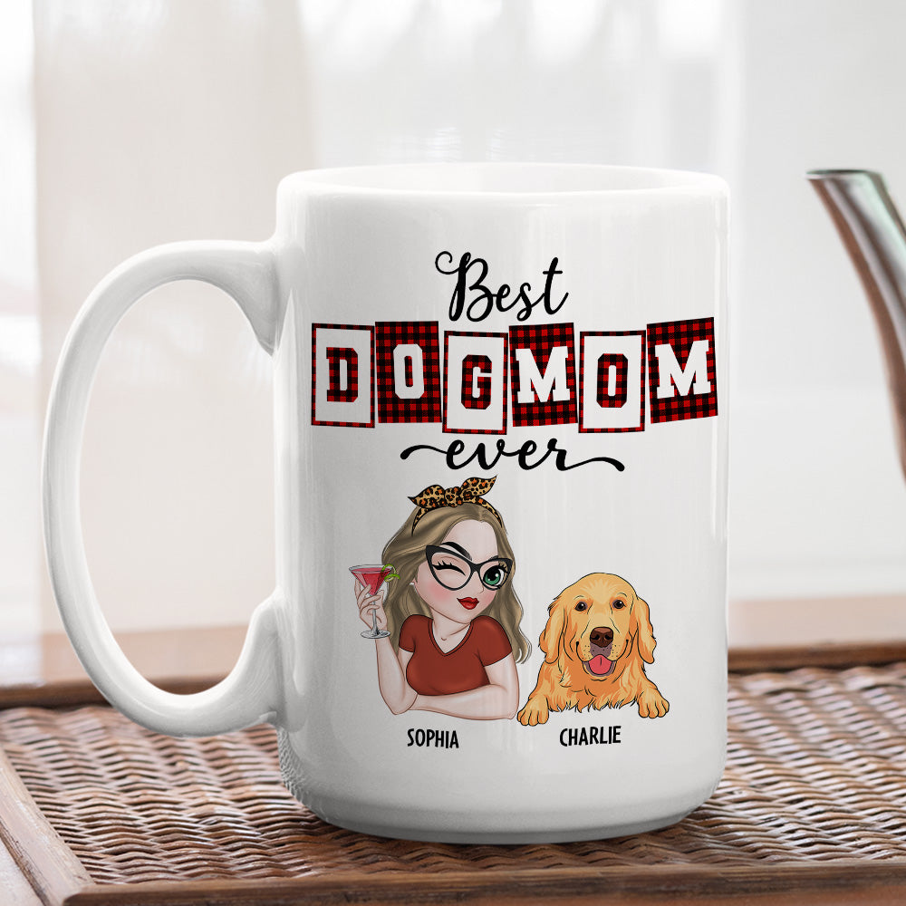 Best Mom Dad Of The Year - Personalized Custom Coffee Mug