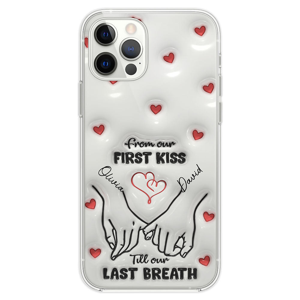 Till Our Last Breath -  Personalized Custom 3D Inflated Effect Phone Case