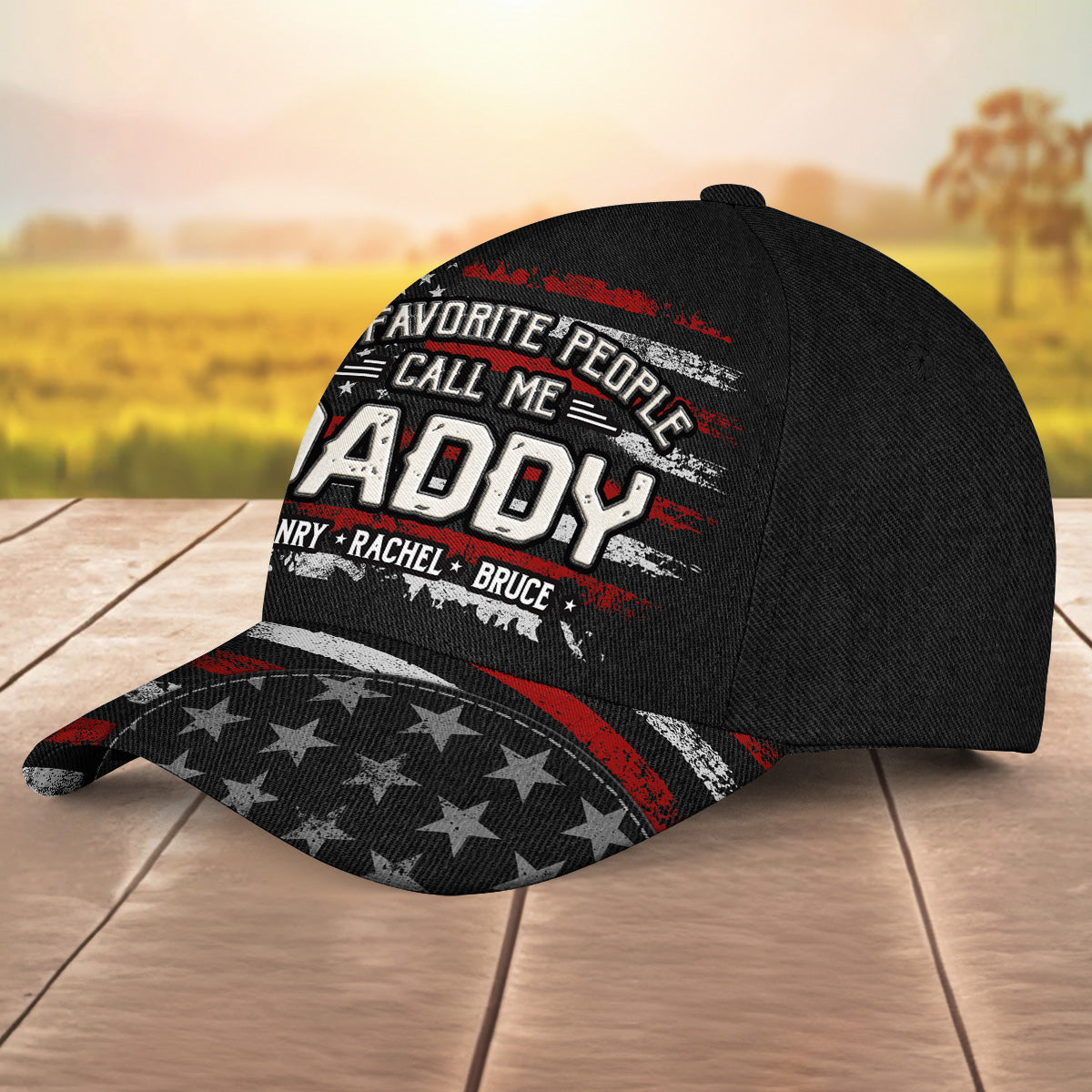 Favorite People - Personalized Custom Classic Cap