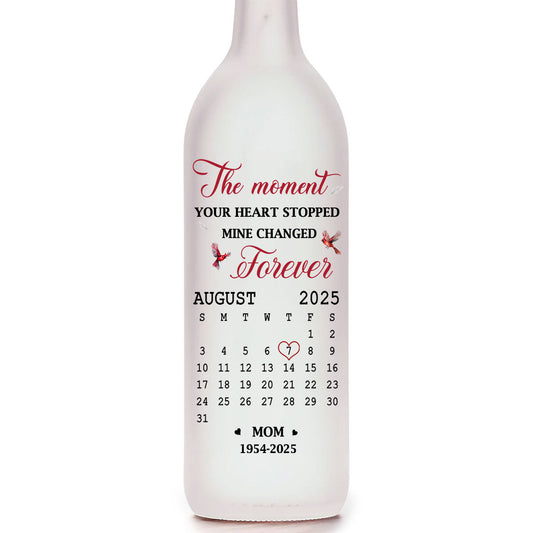 The Moment - Personalized Custom Bottle Lamp