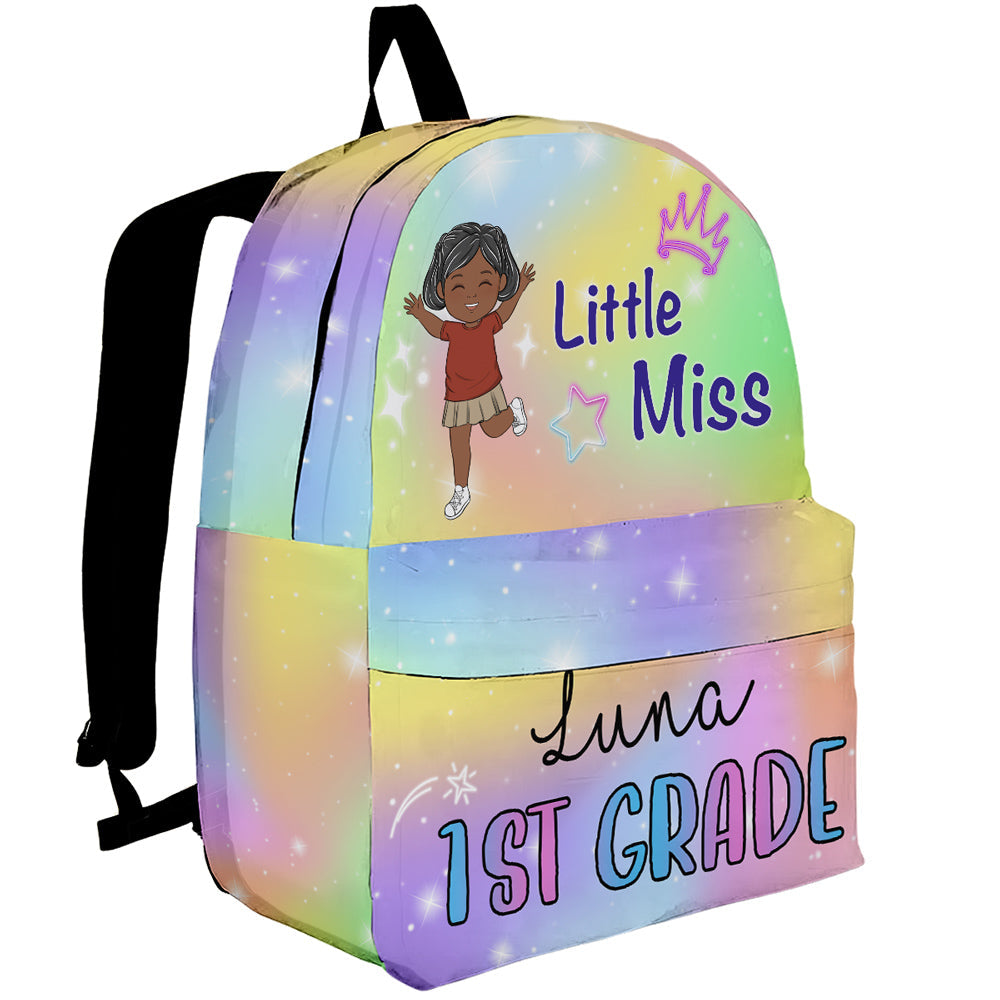 Little Miss - Personalized Custom Backpack