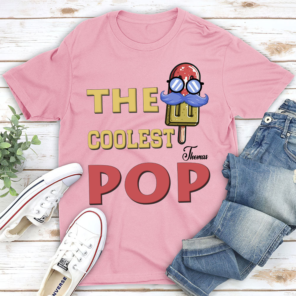 The Coolest Dad - Personalized Custom T-shirt And Onesie