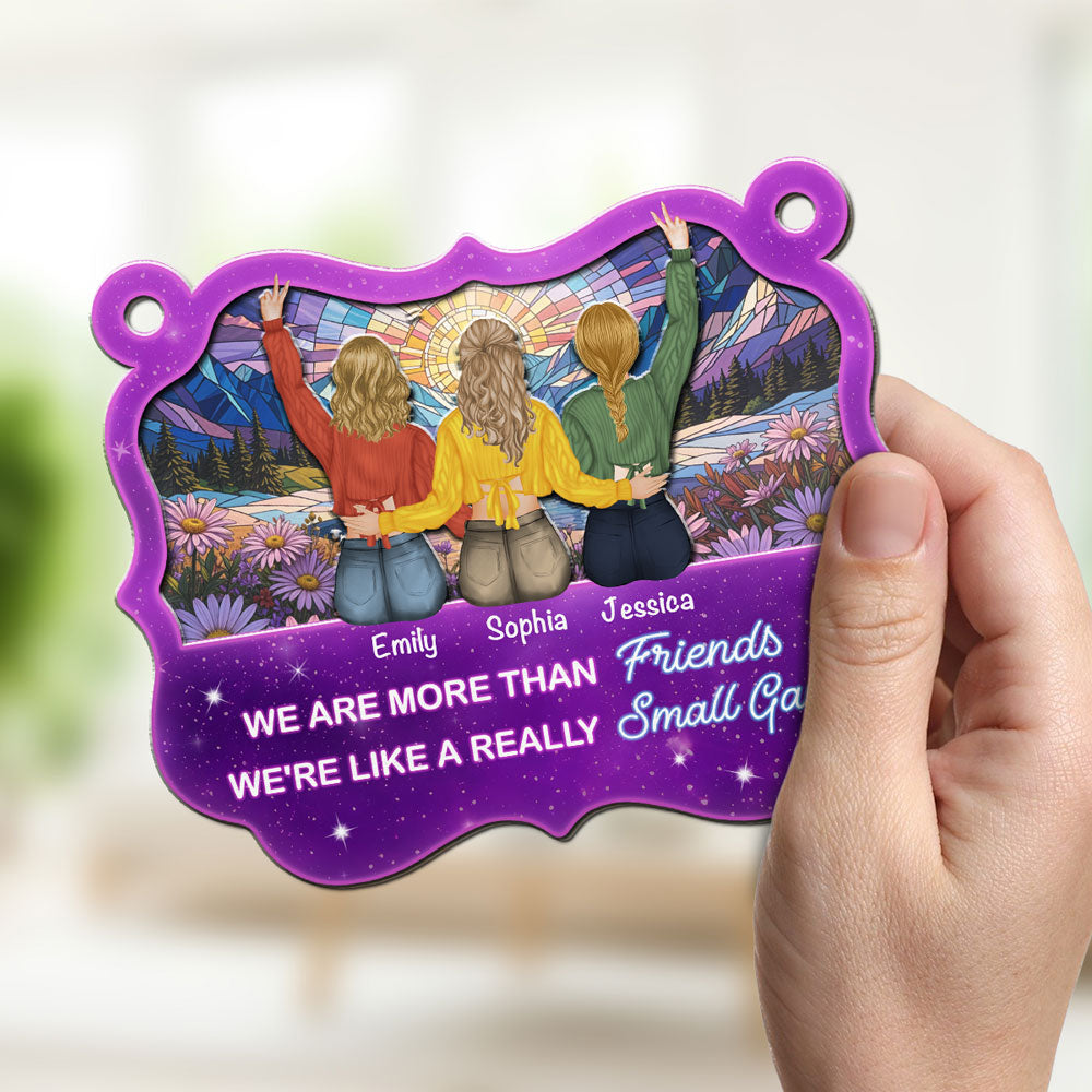 Small Gang - Personalized Custom Suncatcher