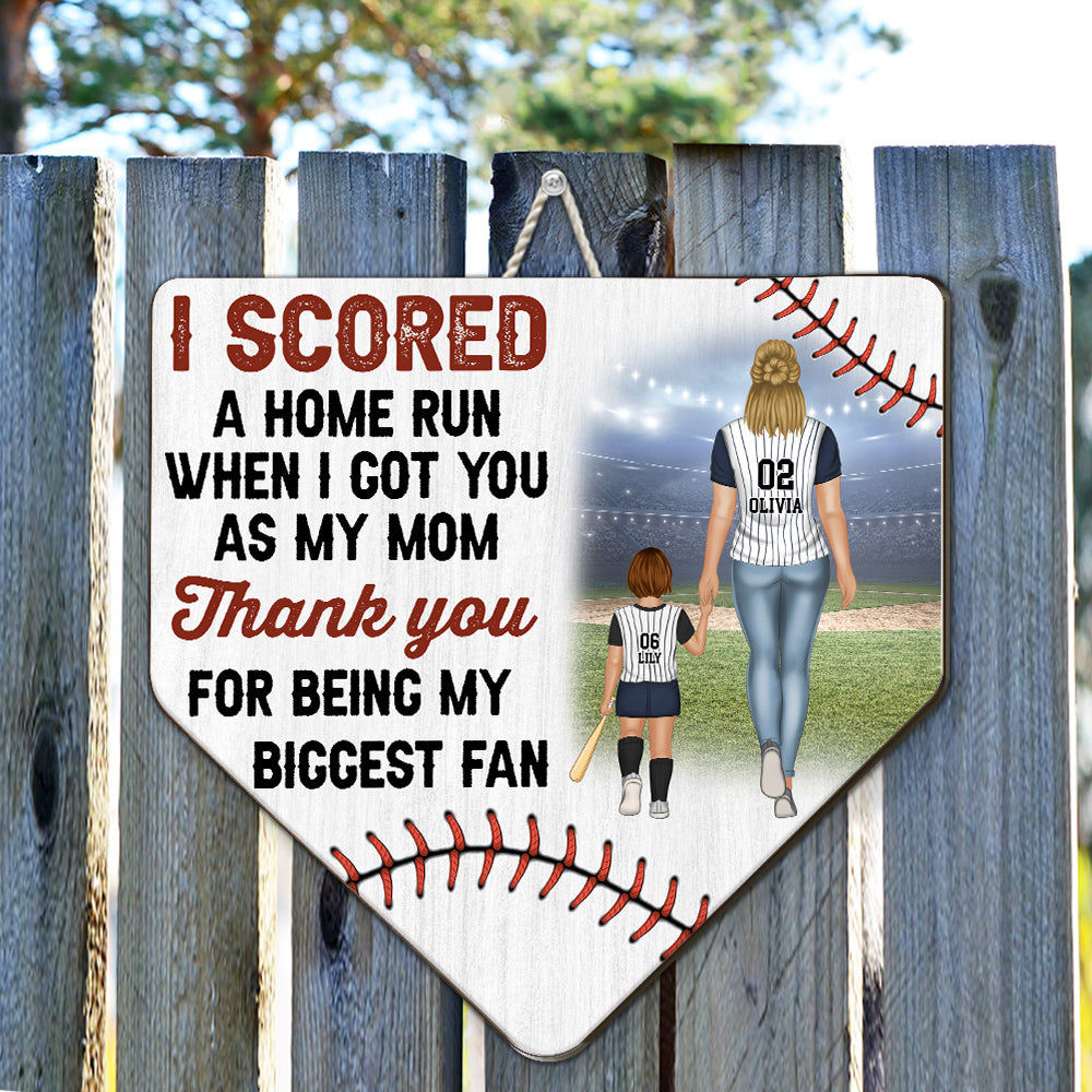 Thanks For Cheering Us On - Personalized Custom Wood Sign