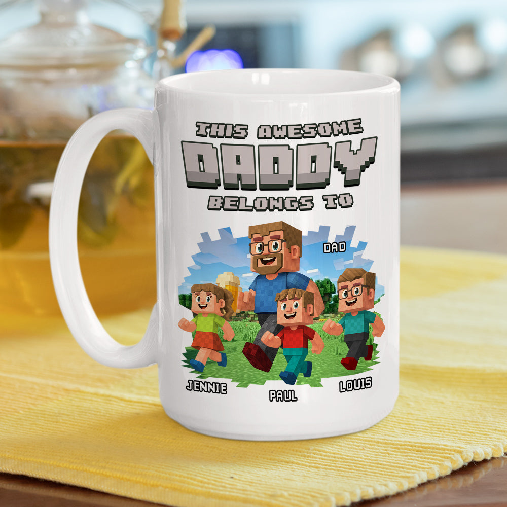 Crafted With Love - Personalized Custom Coffee Mug