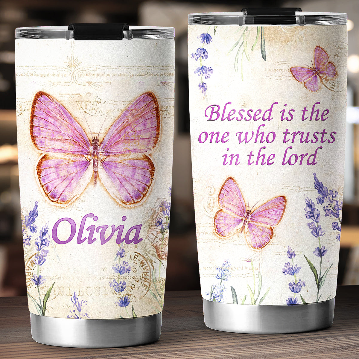 Be Trust In The Lord - Personalized Custom Tumbler