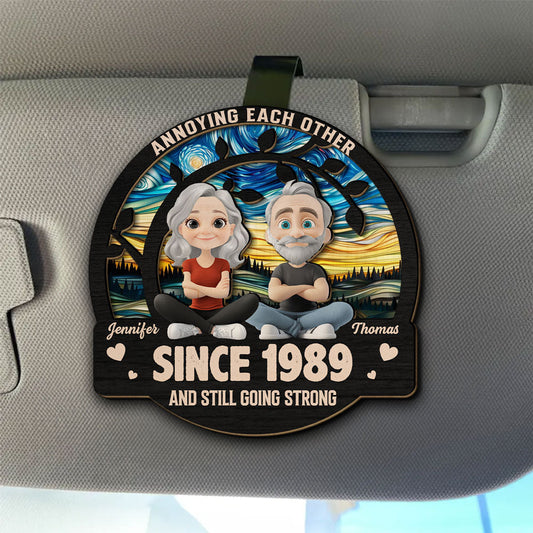 Love You Forever - Personalized Custom Car Visor Clip