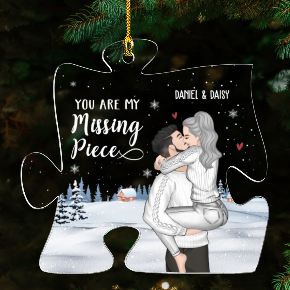 Missing Piece - Personalized Custom Acrylic Ornament