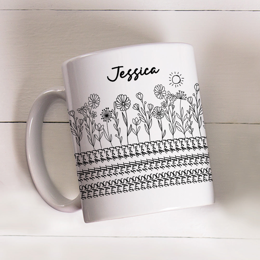Hidden Message - Personalized Custom Coffee Mug