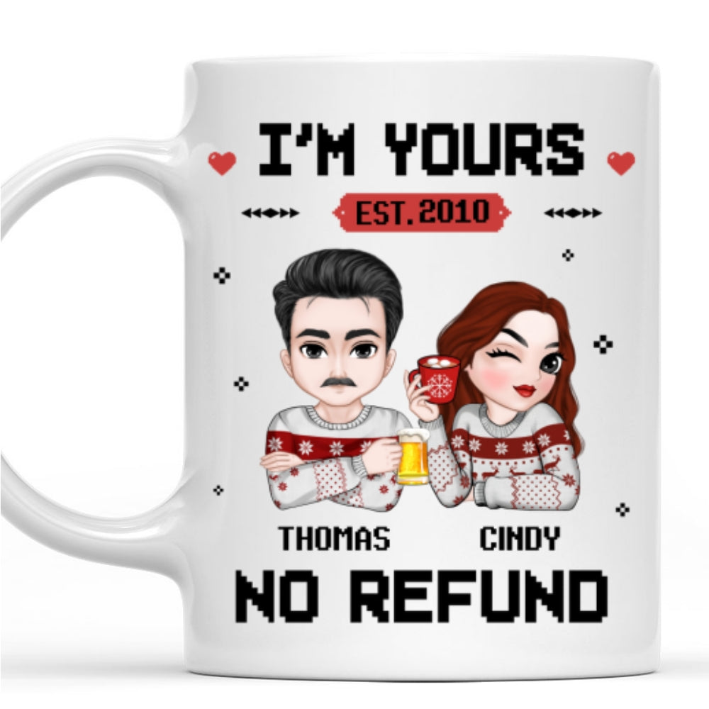 I Am Yours - Personalized Custom Coffee Mug