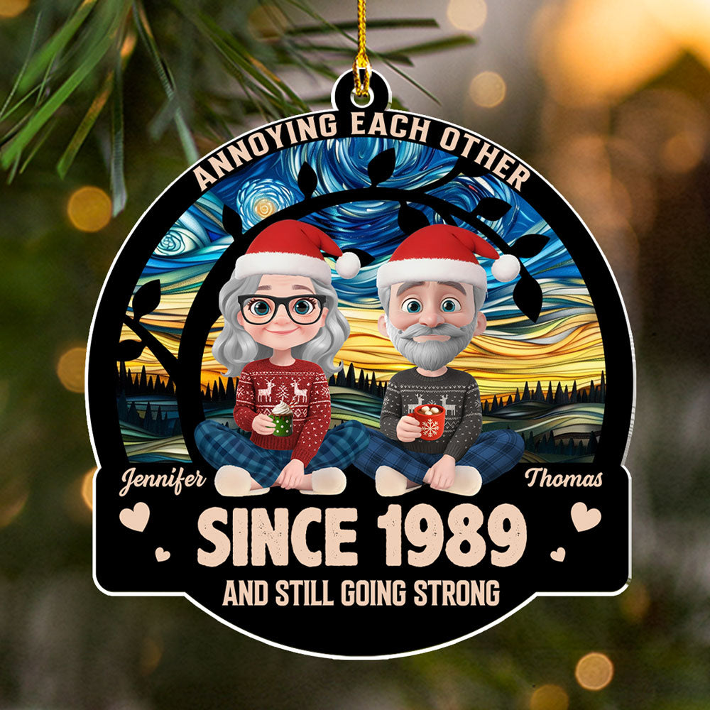 Love You Forever - Personalized Custom Acrylic Ornament