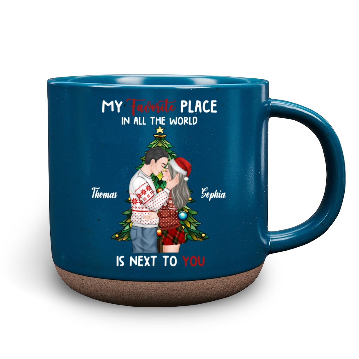 You Are My Favorite Place - Personalized Custom Pottery Mug