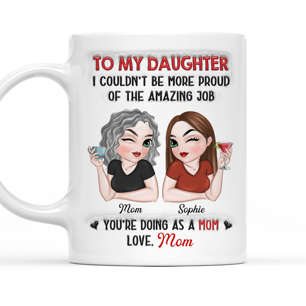 You Are An Amazing Mom - Personalized Custom 3D Inflated Effect Mug