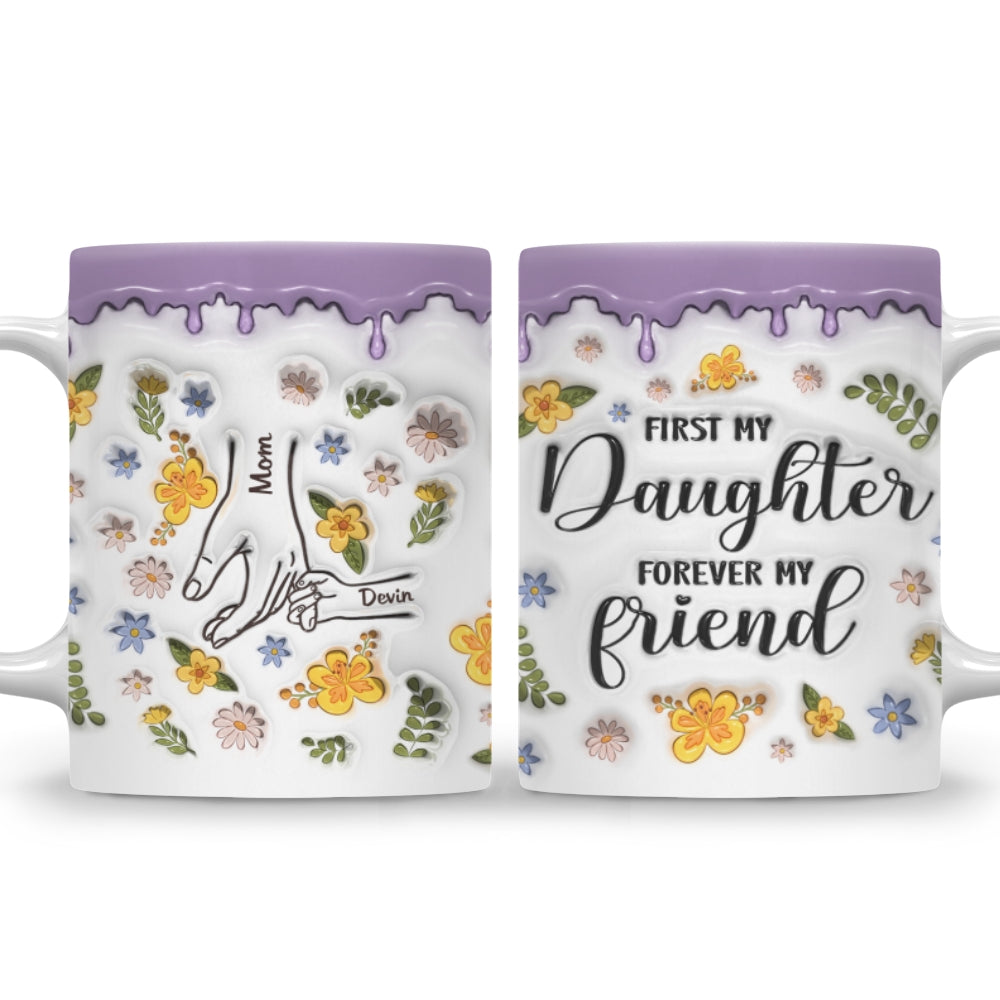 My Beloved Daughter - Personalized Custom 3D Inflated Effect Mug