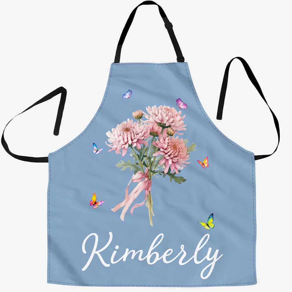 Beautiful Flower - Personalized Custom Apron