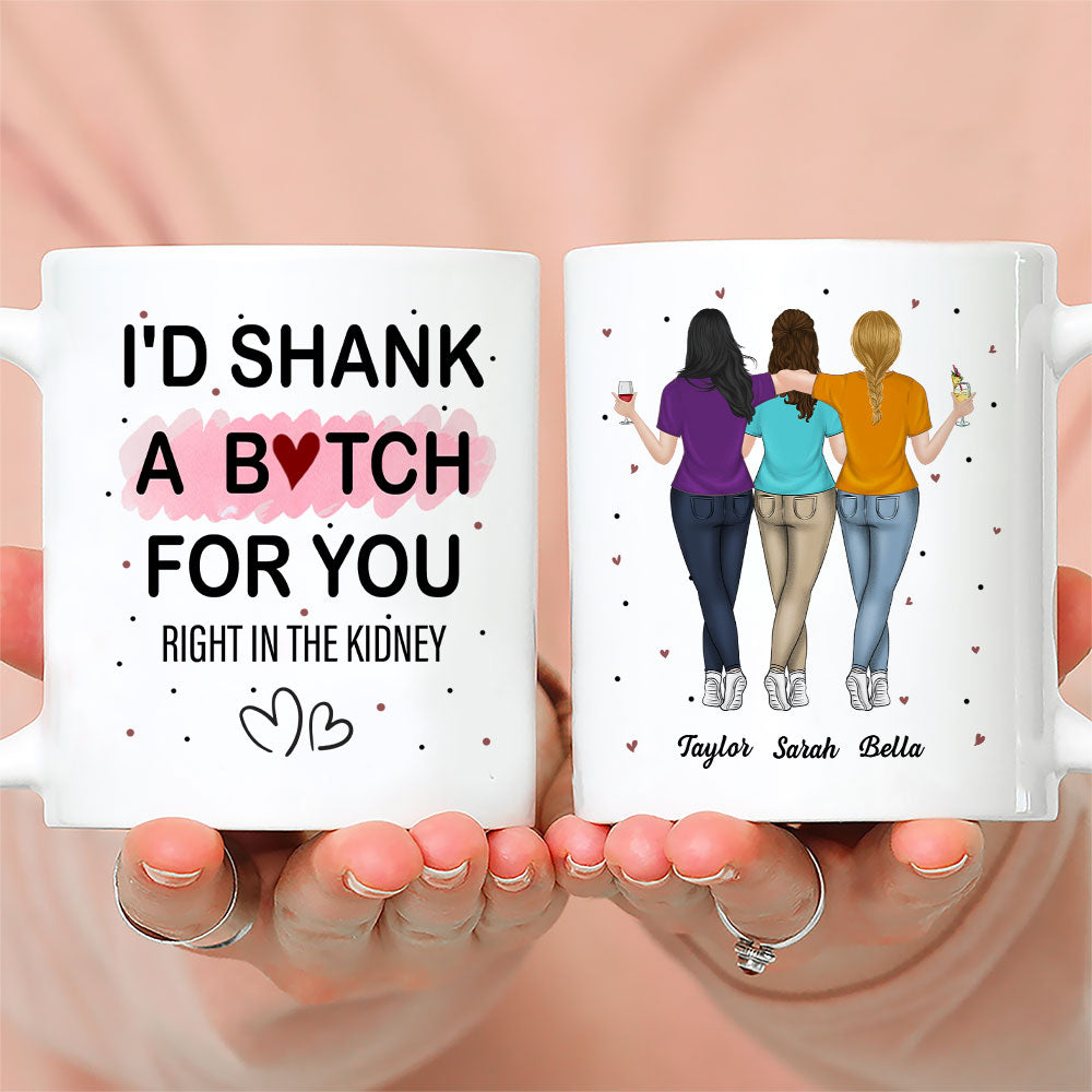 The Girls -  Personalized Custom Coffee Mug