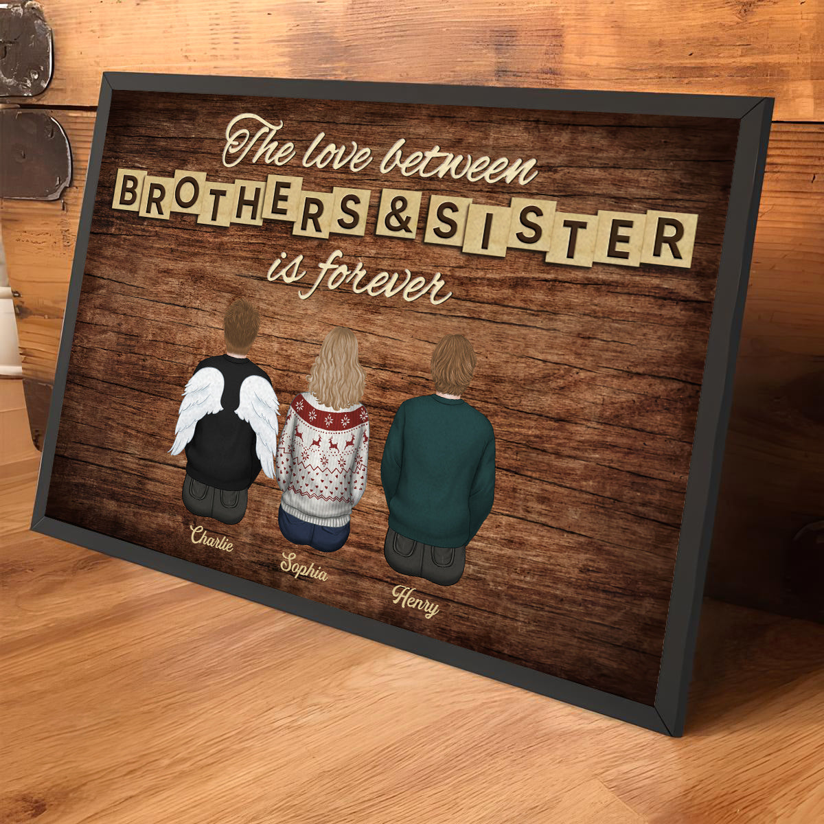 Brothers And Sisters - Personalized Custom Poster
