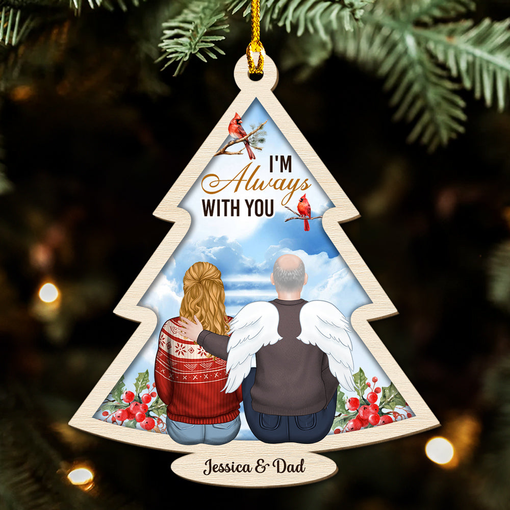 Forever With You - Personalized Custom Wood Ornament