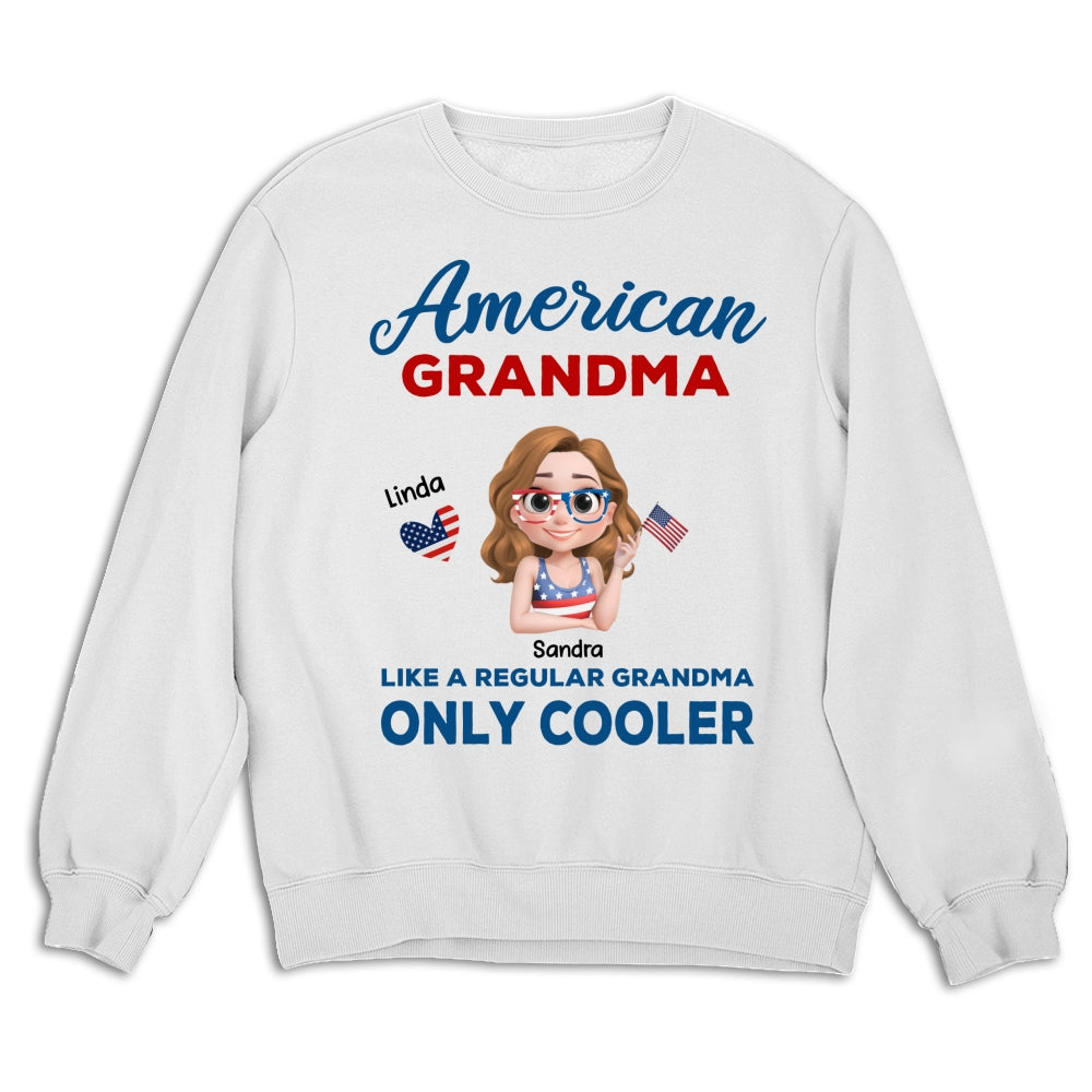 Cooler Grandma - Personalized Custom Shirt
