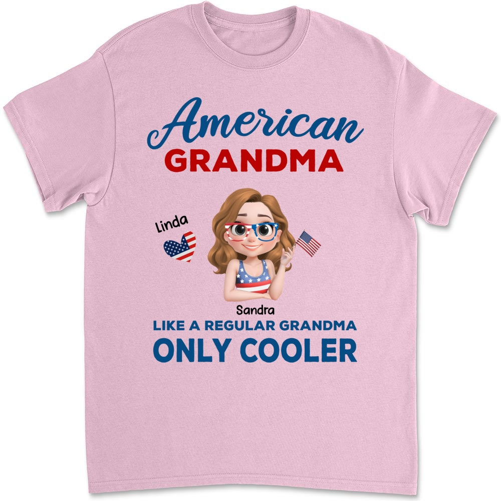Cooler Grandma - Personalized Custom Shirt