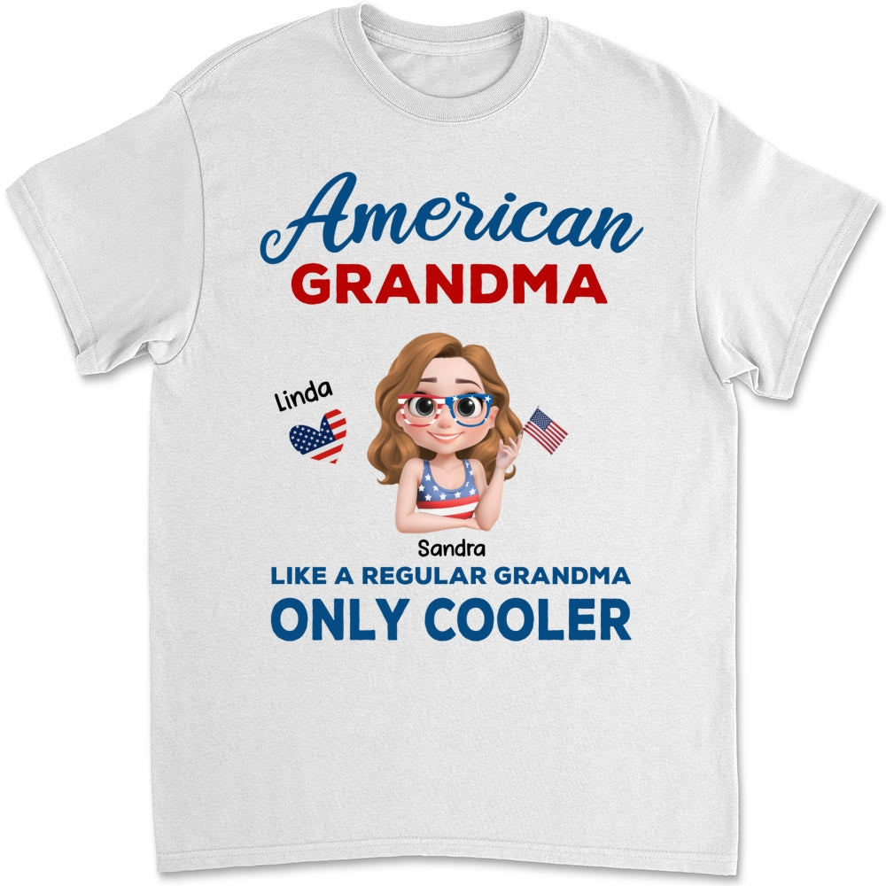 Cooler Grandma - Personalized Custom Shirt