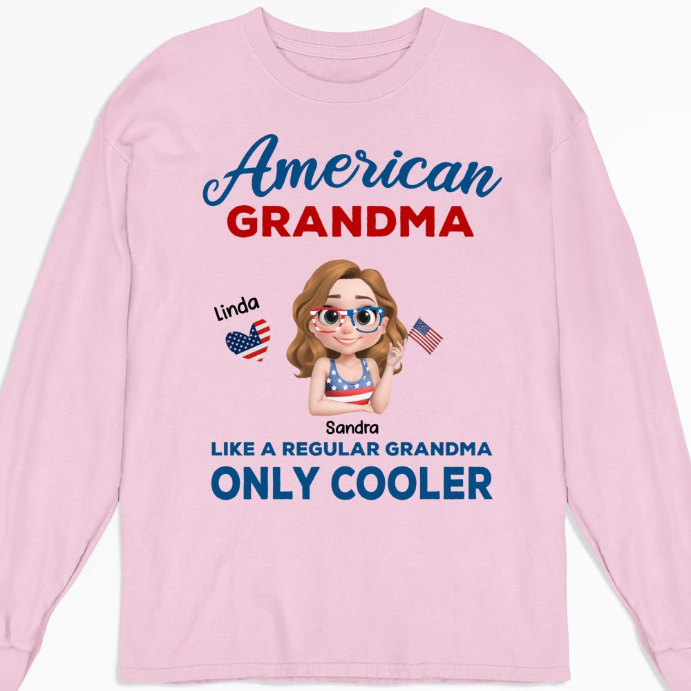 Cooler Grandma - Personalized Custom Shirt