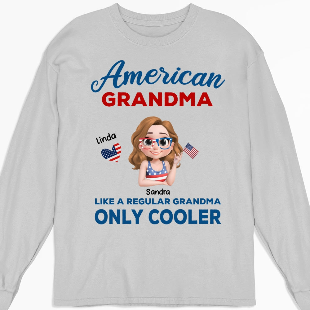 Cooler Grandma - Personalized Custom Shirt