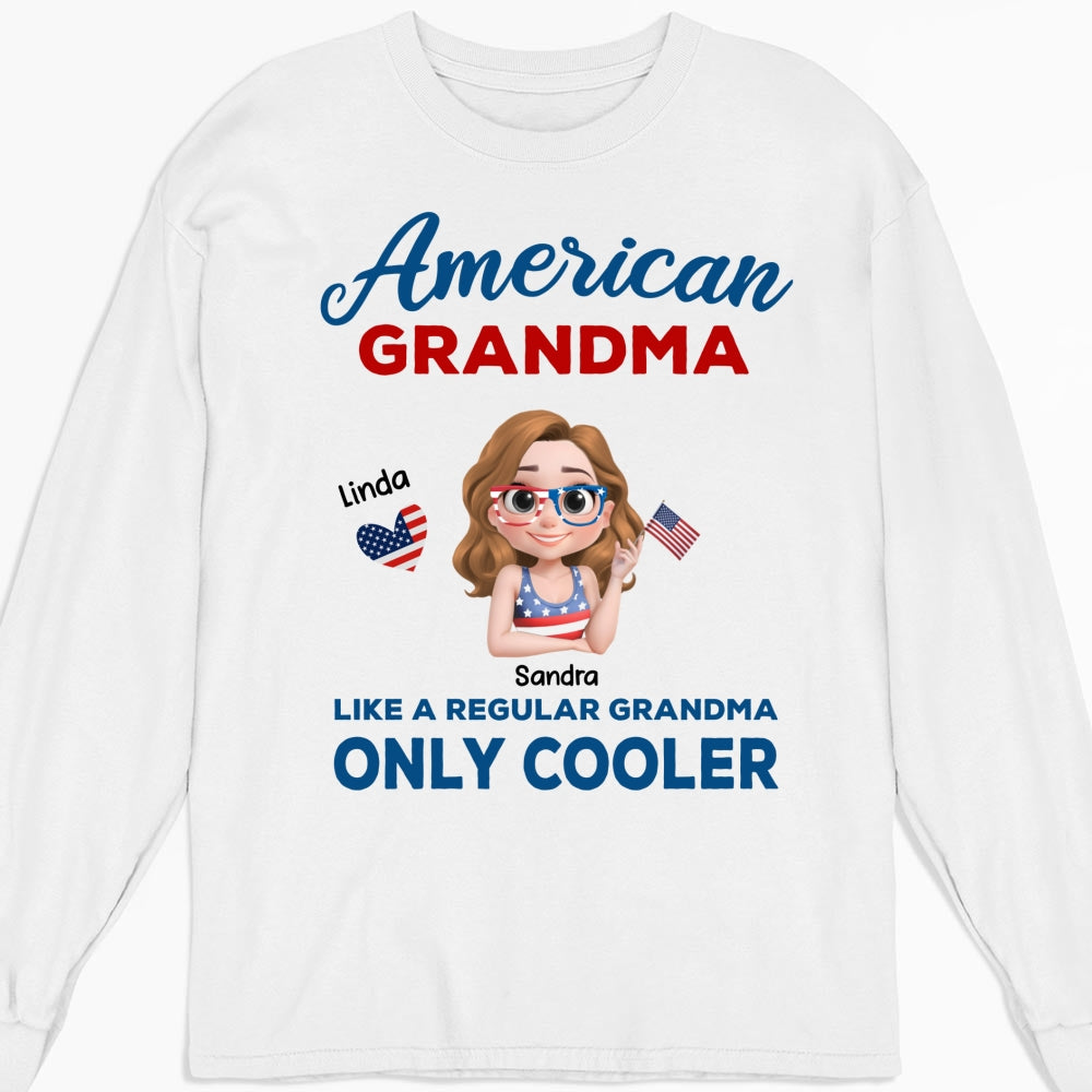 Cooler Grandma - Personalized Custom Shirt