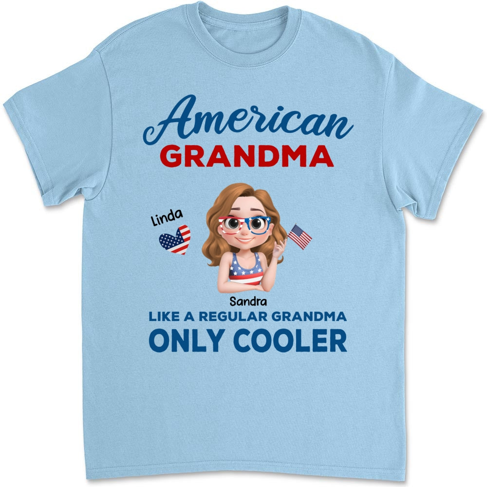 Cooler Grandma - Personalized Custom Shirt