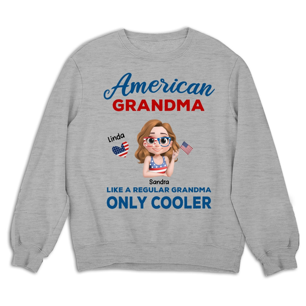 Cooler Grandma - Personalized Custom Shirt