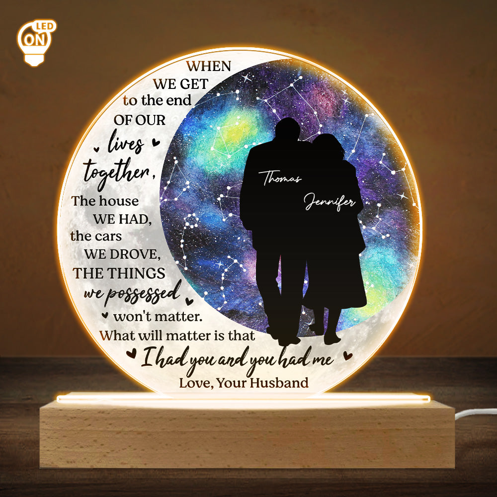 I Always Love You - Personalized Custom LED Light