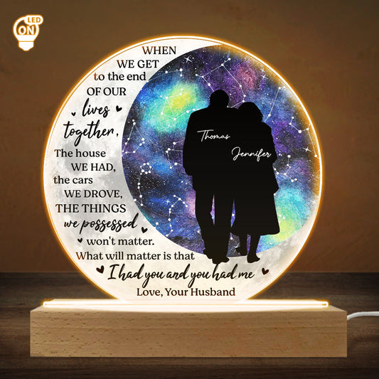 I Always Love You - Personalized Custom LED Light