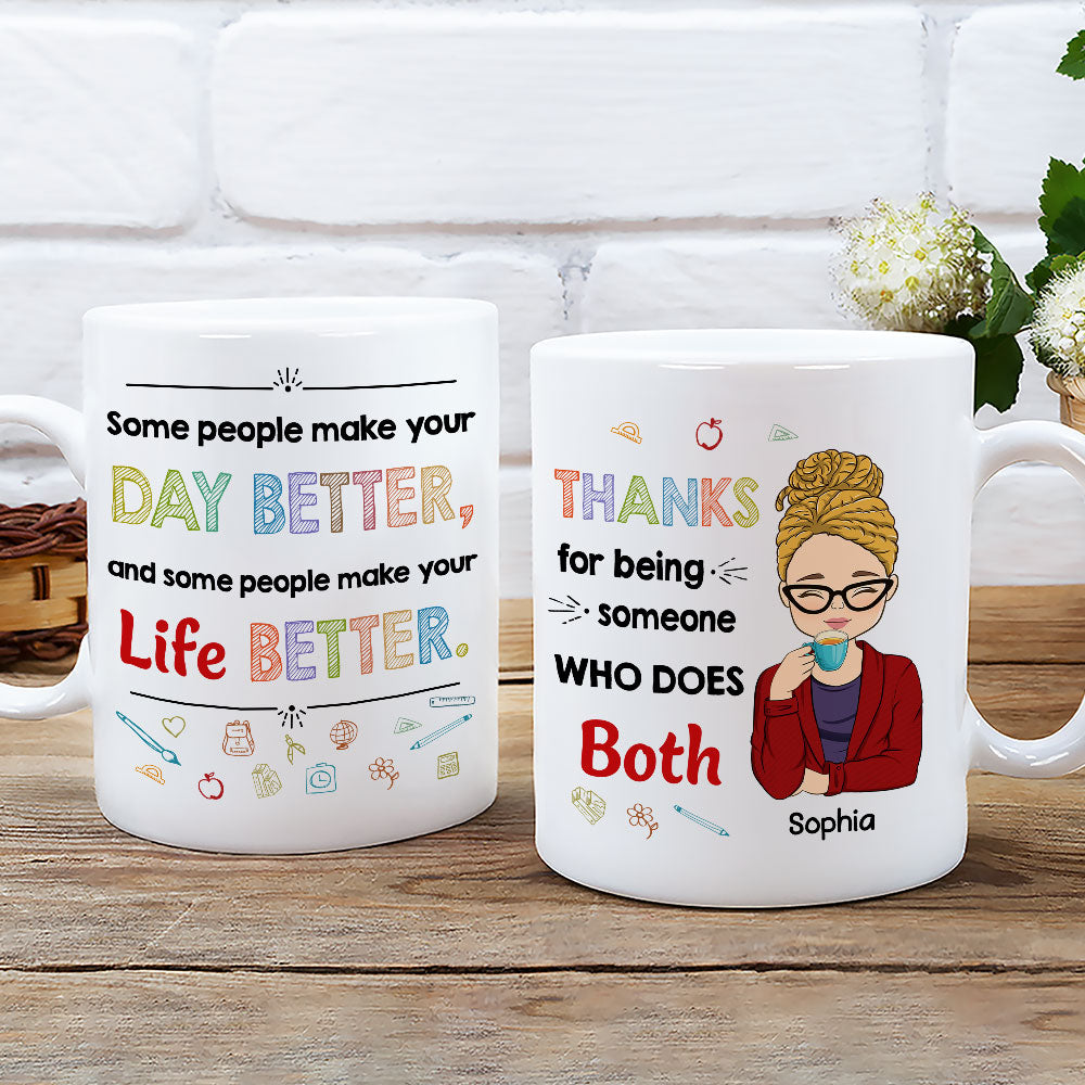 Your Lessons Shape Futures - Personalized Custom Coffee Mug