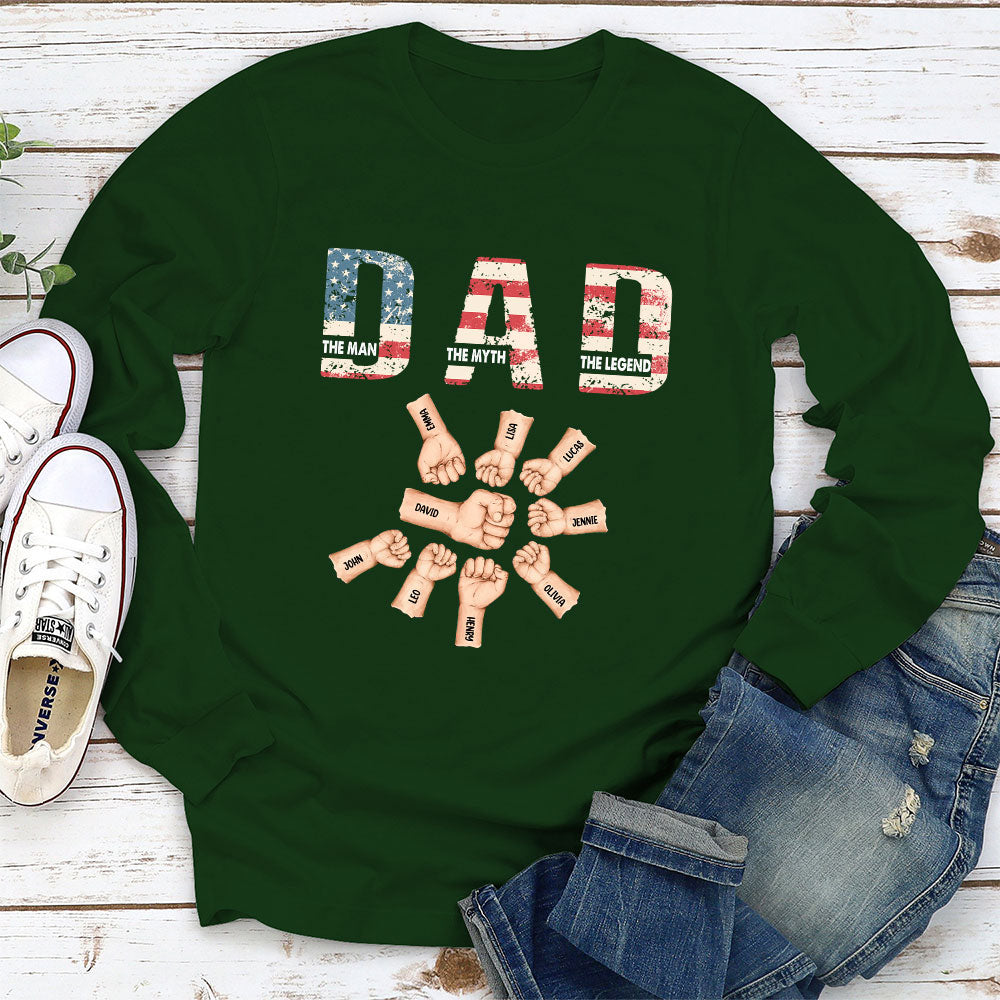 Dad You Are The Legend - Personalized Custom Shirt