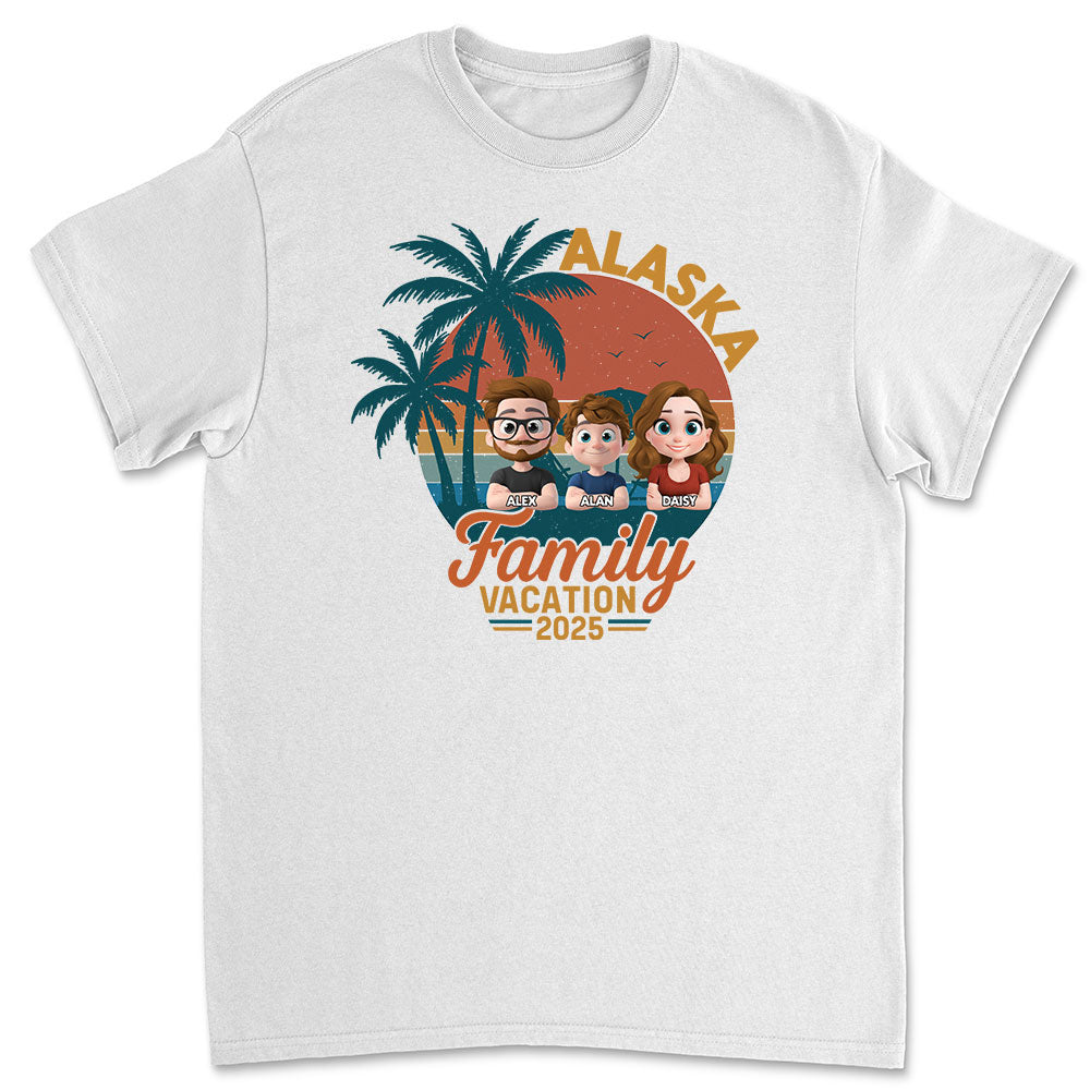 Family Vacation - Personalized Custom Shirt