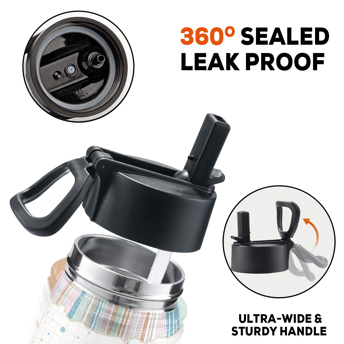 Lovely Bunny - Personalized Custom Kids Water Bottle