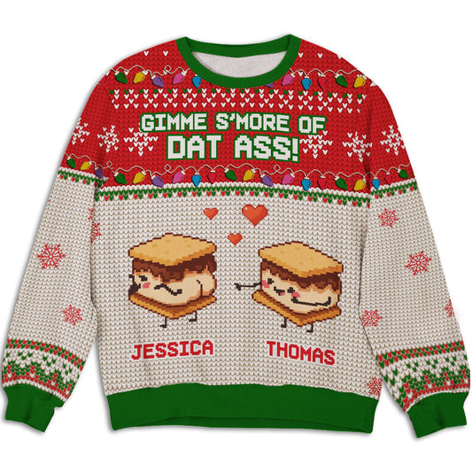 Gimme Some More - Personalized Custom All-Over-Print Sweatshirt