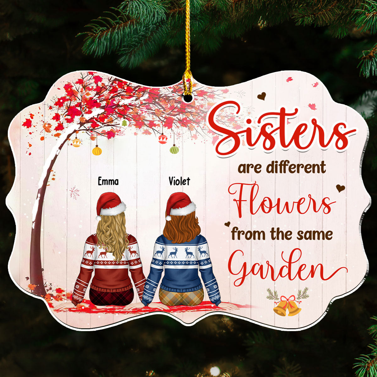 A Truly Great Friend - Personalized Custom Acrylic Ornament