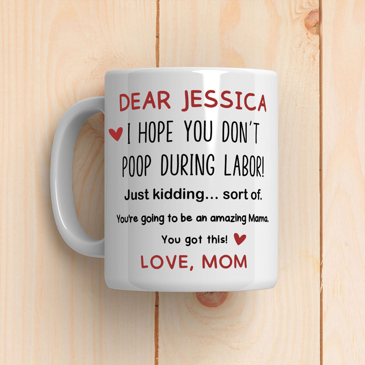 Hope You Do Not Do This Daughter - Personalized Custom Coffee Mug