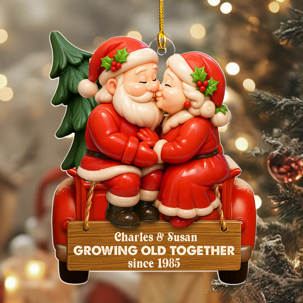 Old Together - Personalized Custom Acrylic Ornament