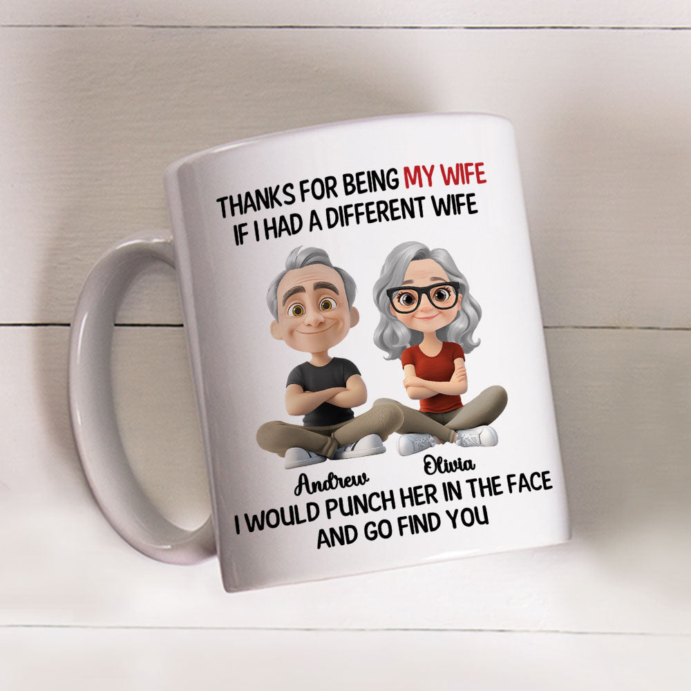 Punch Her For You - Personalized Custom Coffee Mug