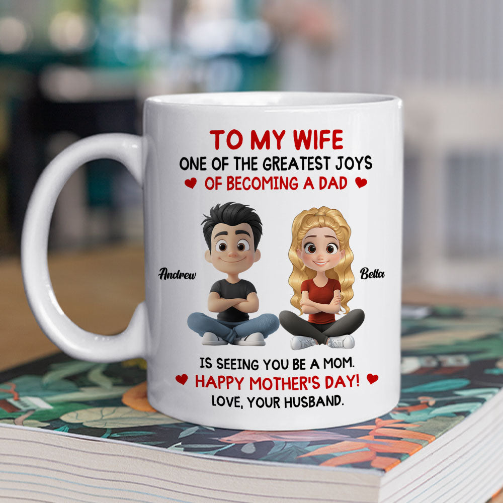 Seeing You As A Mom - Personalized Custom Coffee Mug