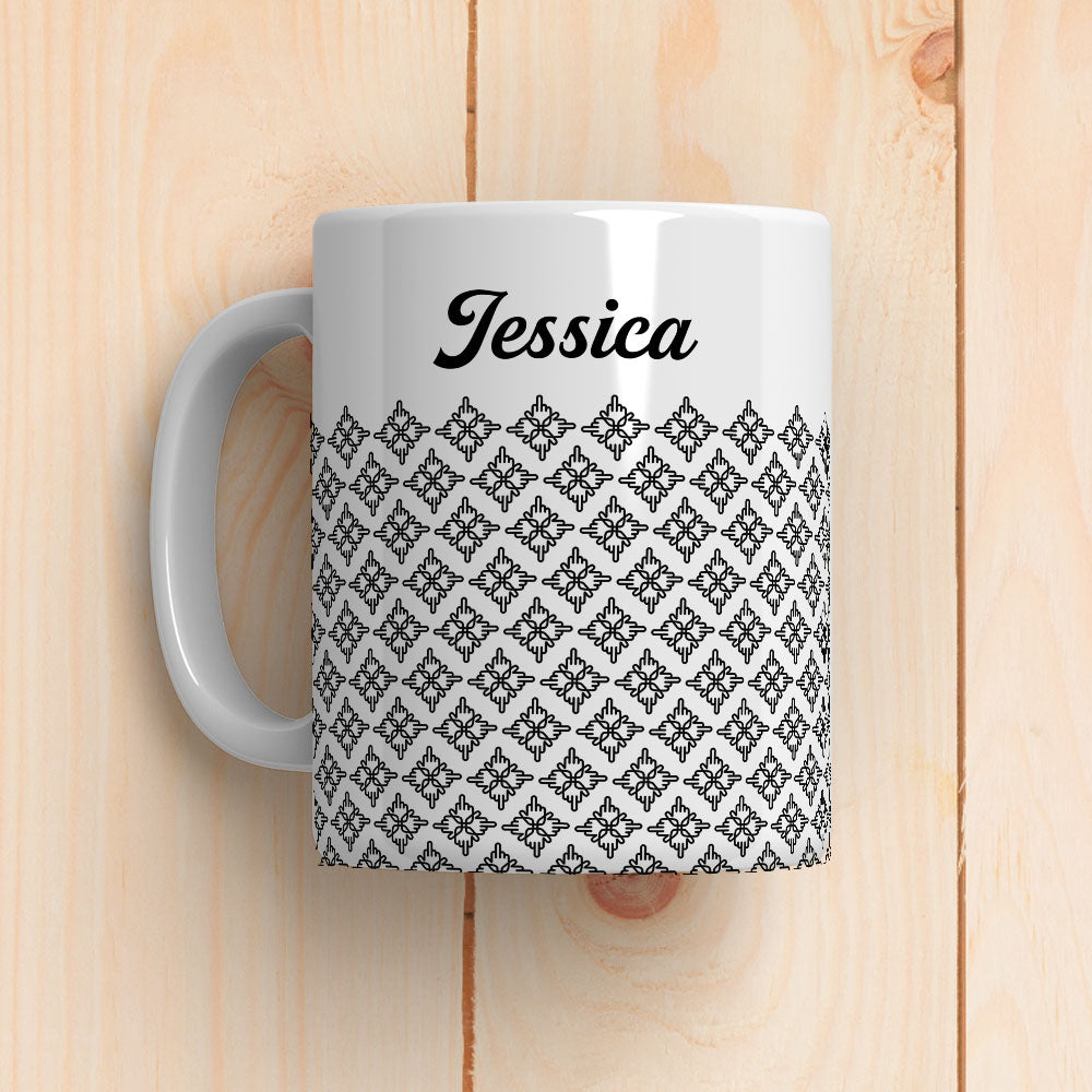 Hidden Flower - Personalized Custom Coffee Mug