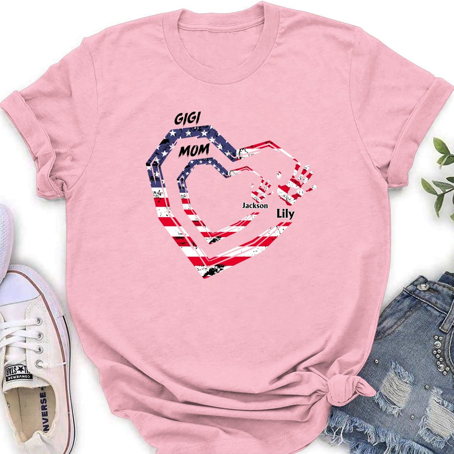 We Love You Grandma - Personalized Custom Shirt