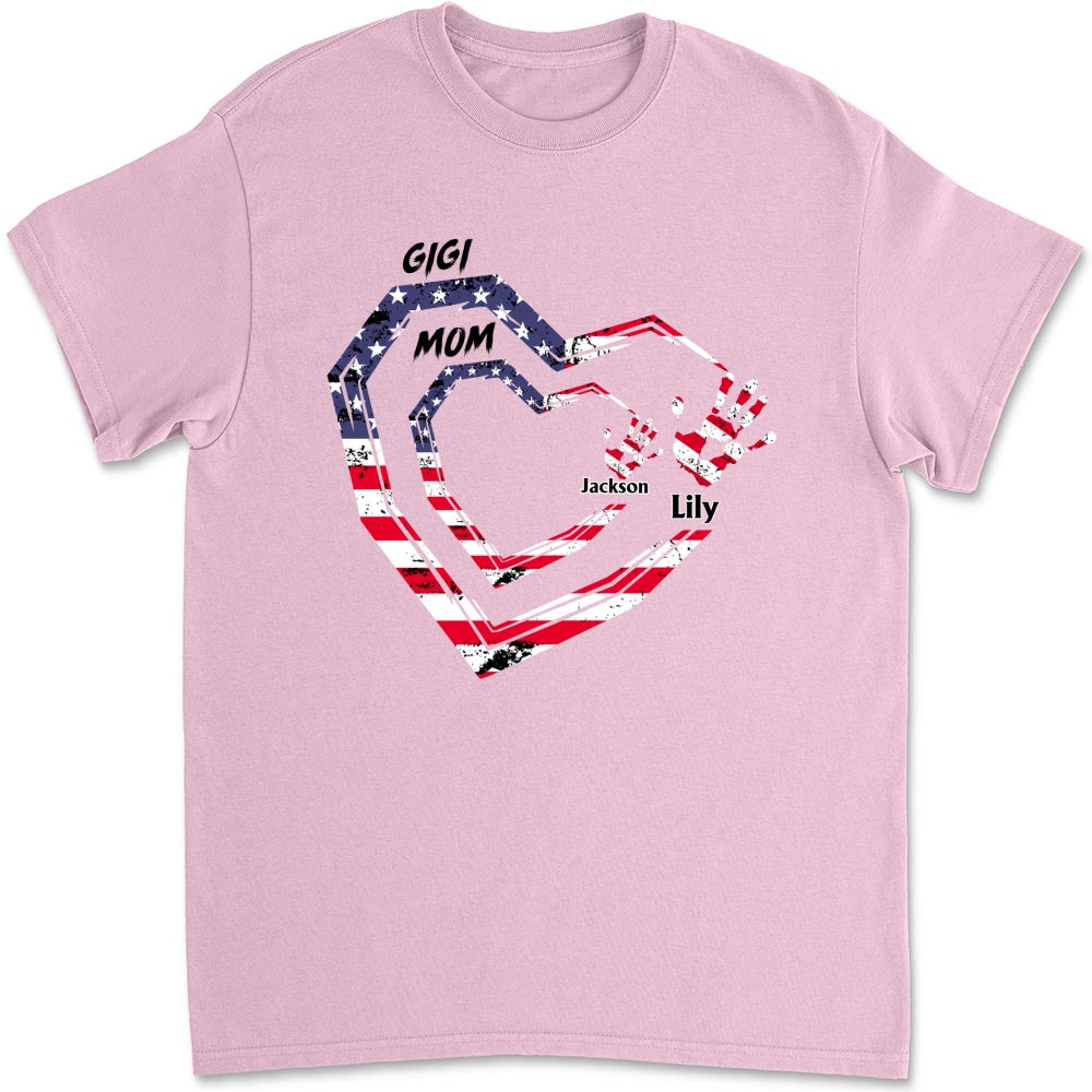 We Love You Grandma - Personalized Custom Shirt