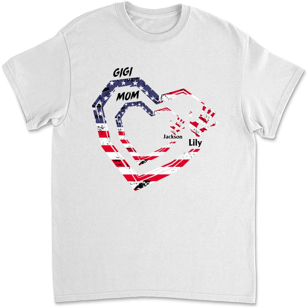 We Love You Grandma - Personalized Custom Shirt