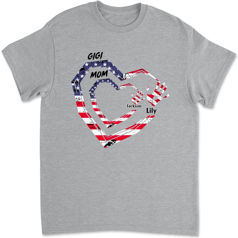 We Love You Grandma - Personalized Custom Shirt