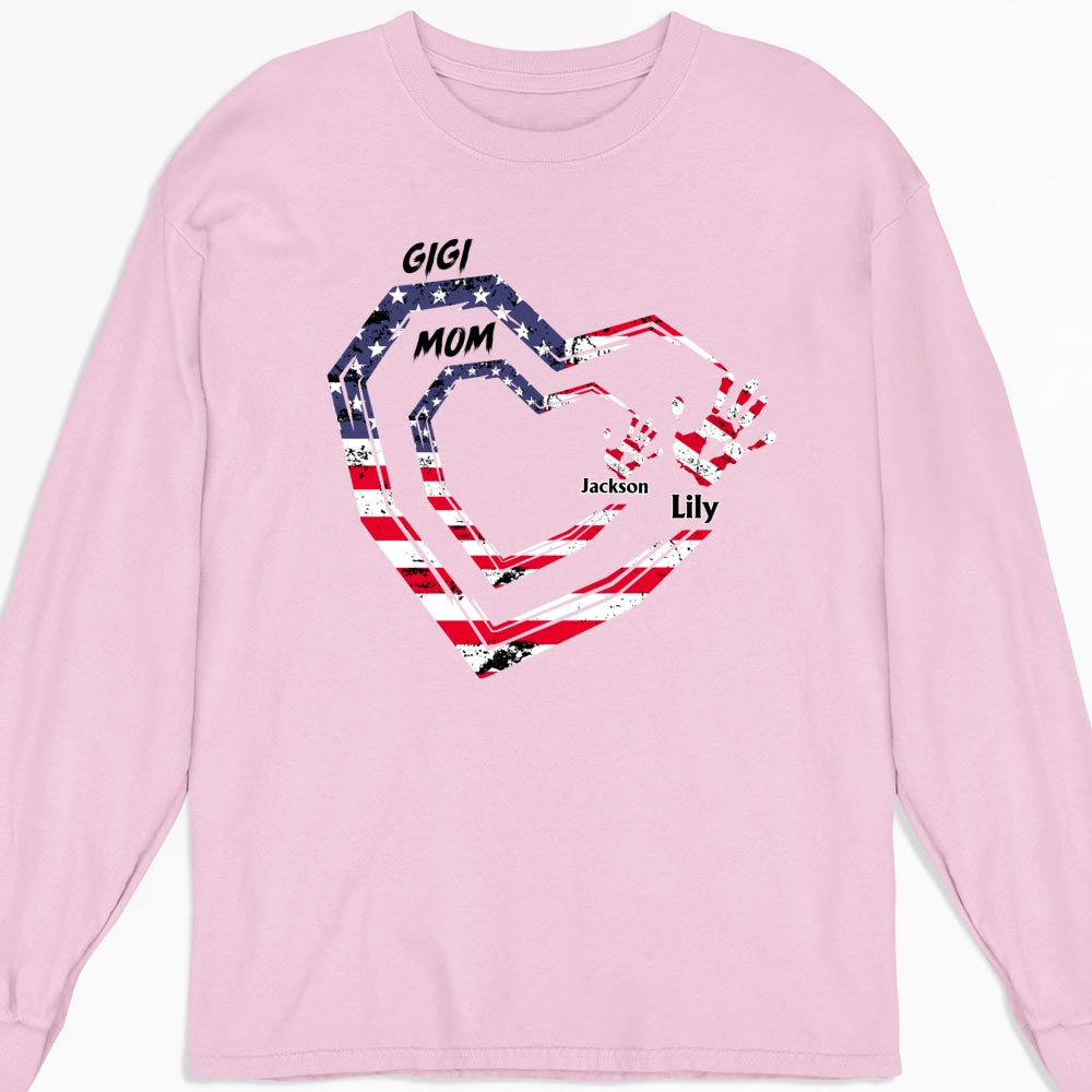 We Love You Grandma - Personalized Custom Shirt